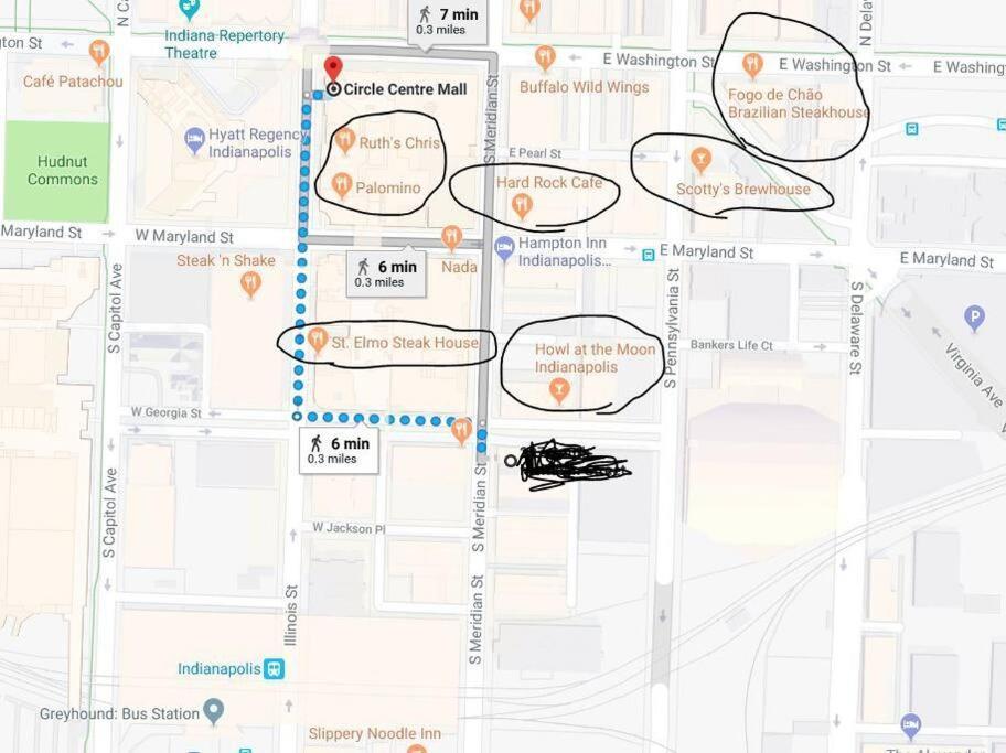Top Floor Loft In Downtown Indianapolis!!! Екстер'єр фото